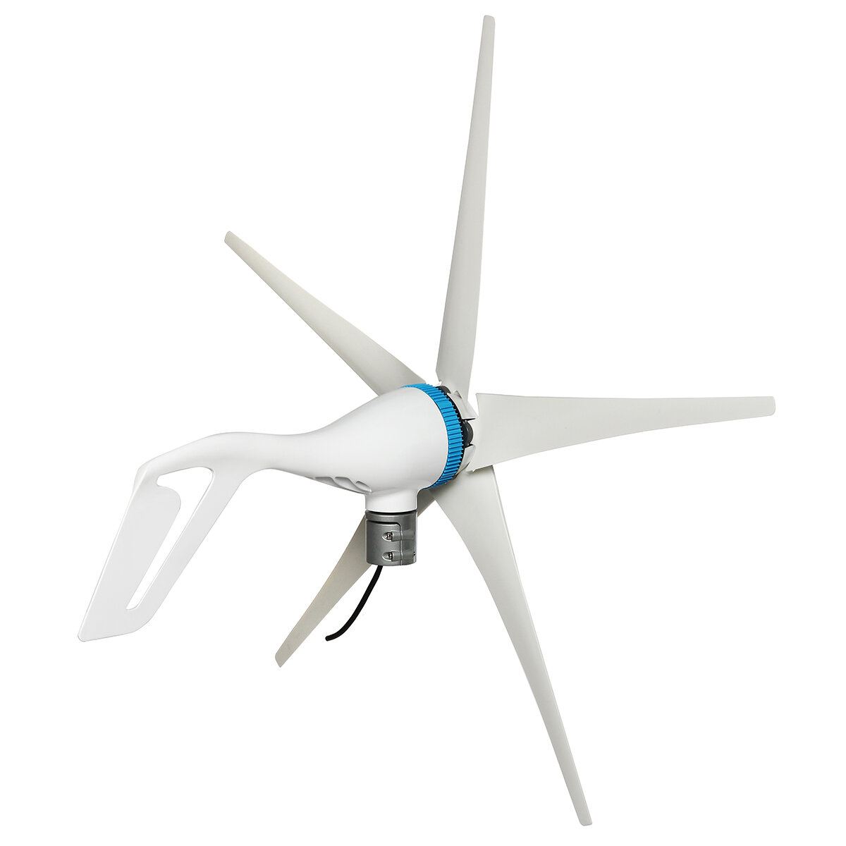 1000W Peak 12V / 24V Wind Turbine 5 Blade Wind Generator Turbine Wind Turbine With Controller