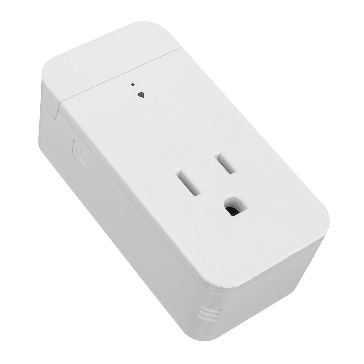 AC 110-130V Smart Switch Socket 16A WIFI Amazon Alexa Voice APP Remote Control Timer US