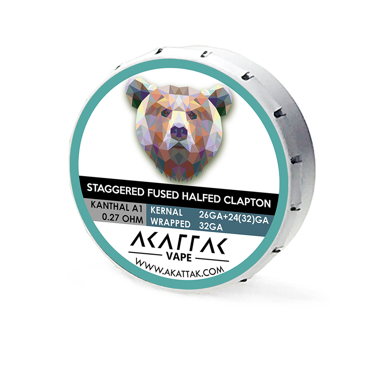 Akattak Kontel Fancy Heating Wire Clapton Finished Heating Wire Resistor