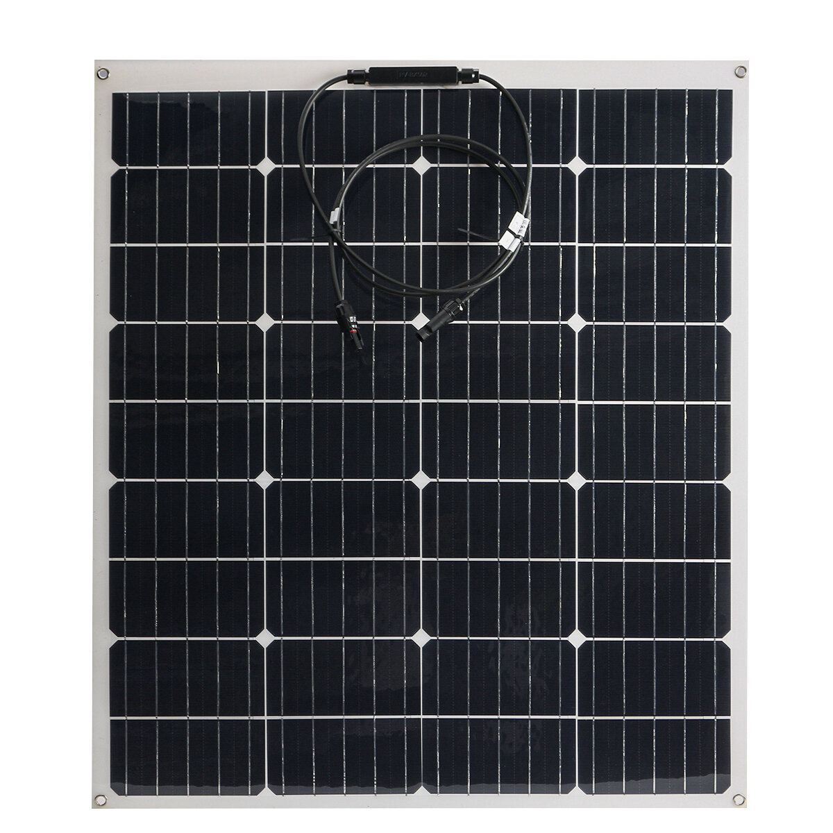 100W 18V Highly Flexible Monocrystalline Solar Panel Tile Mono Panel Waterproof C