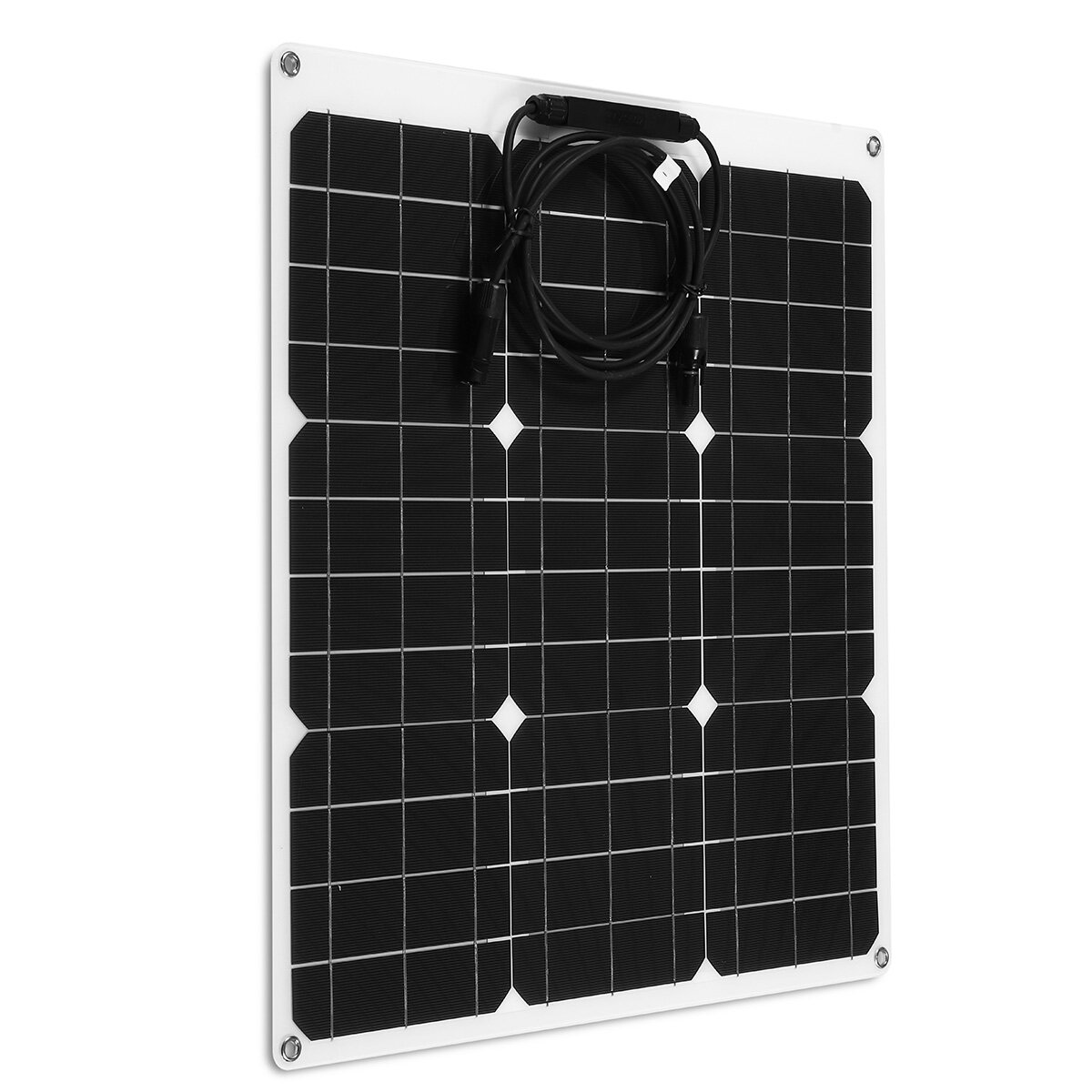 120W 18V Monocrystalline Highly Flexible Solar Panel Tile Mono Panel Waterproof C