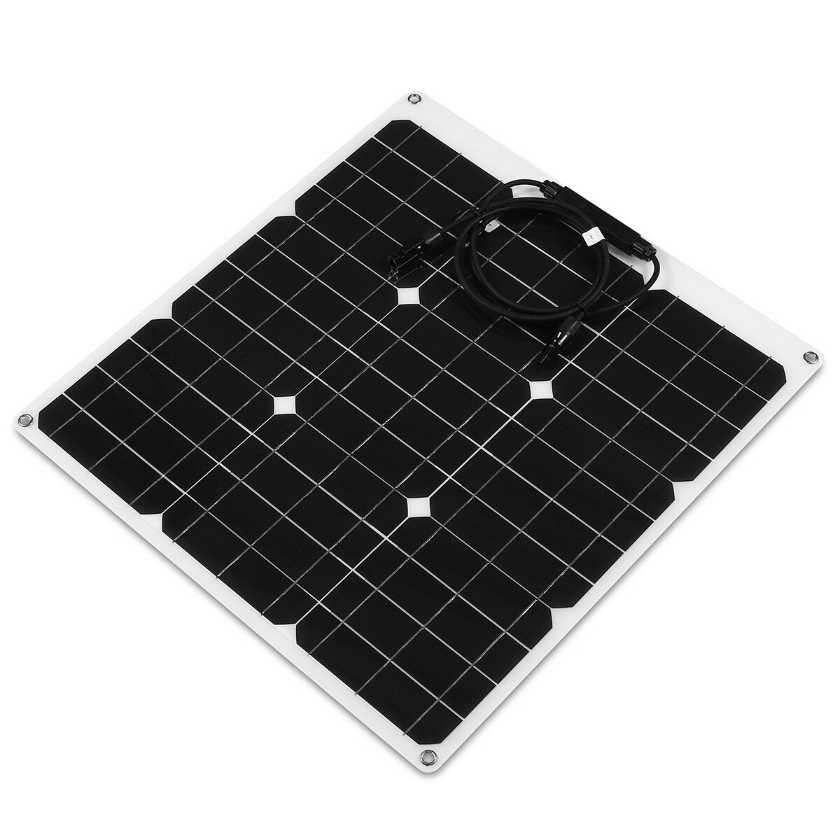 120W 18V Monocrystalline Highly Flexible Solar Panel Tile Mono Panel Waterproof C