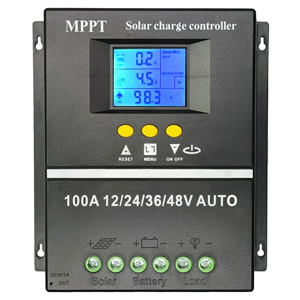 30A 20A 10A Solar Charge Controller 12V 24V Auto Solar Panel PV LCD Controller For Lead-Acid Battery