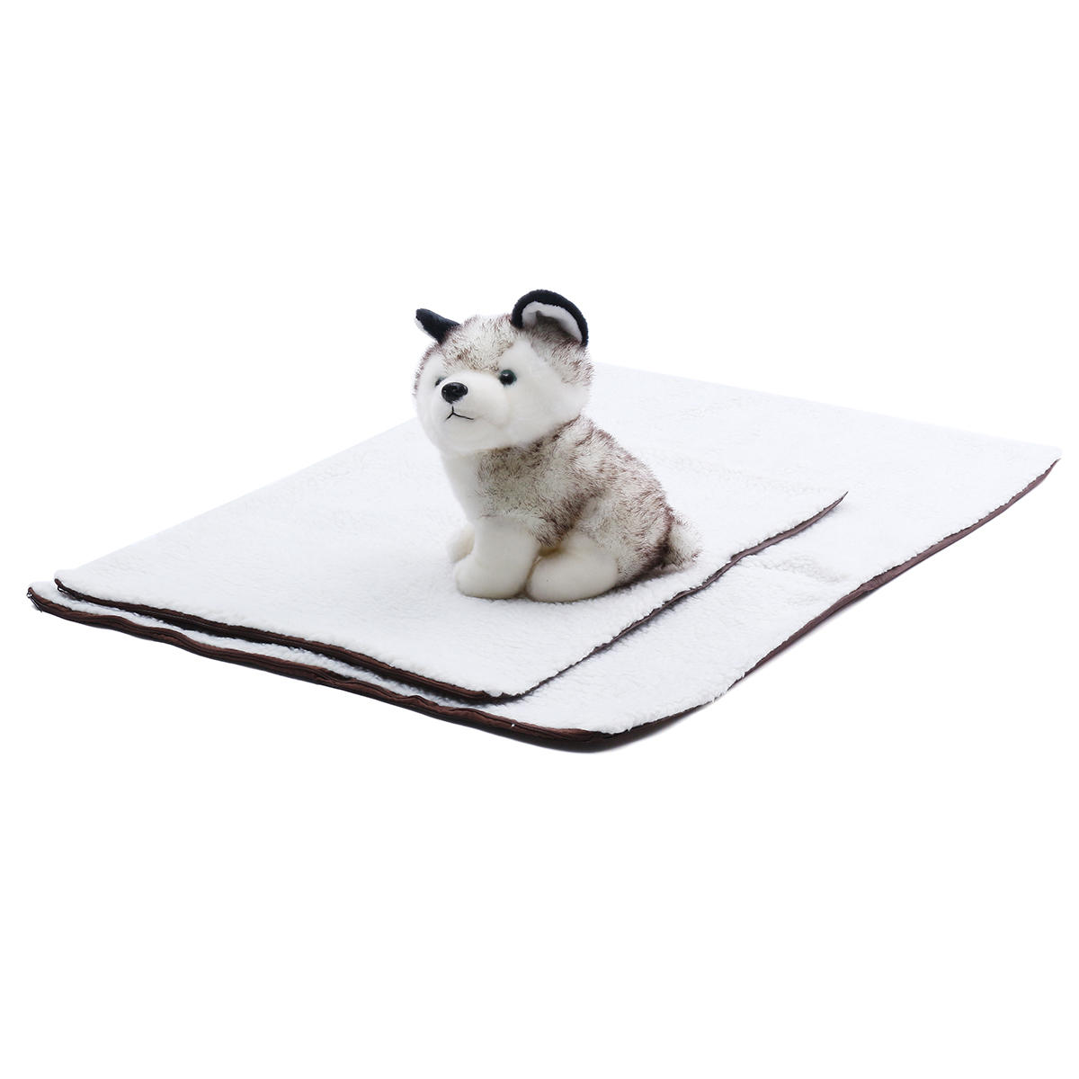 Pet Self Heating Thermal Dog Cat Bed Kitty Cushion Heated Mat Warm Washable COD