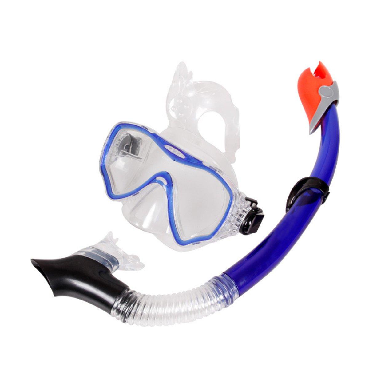 Snorkel Set Dry Top Snorkel Mask Professional Diving Snorkelling Mask and SnorkelL Diving Set