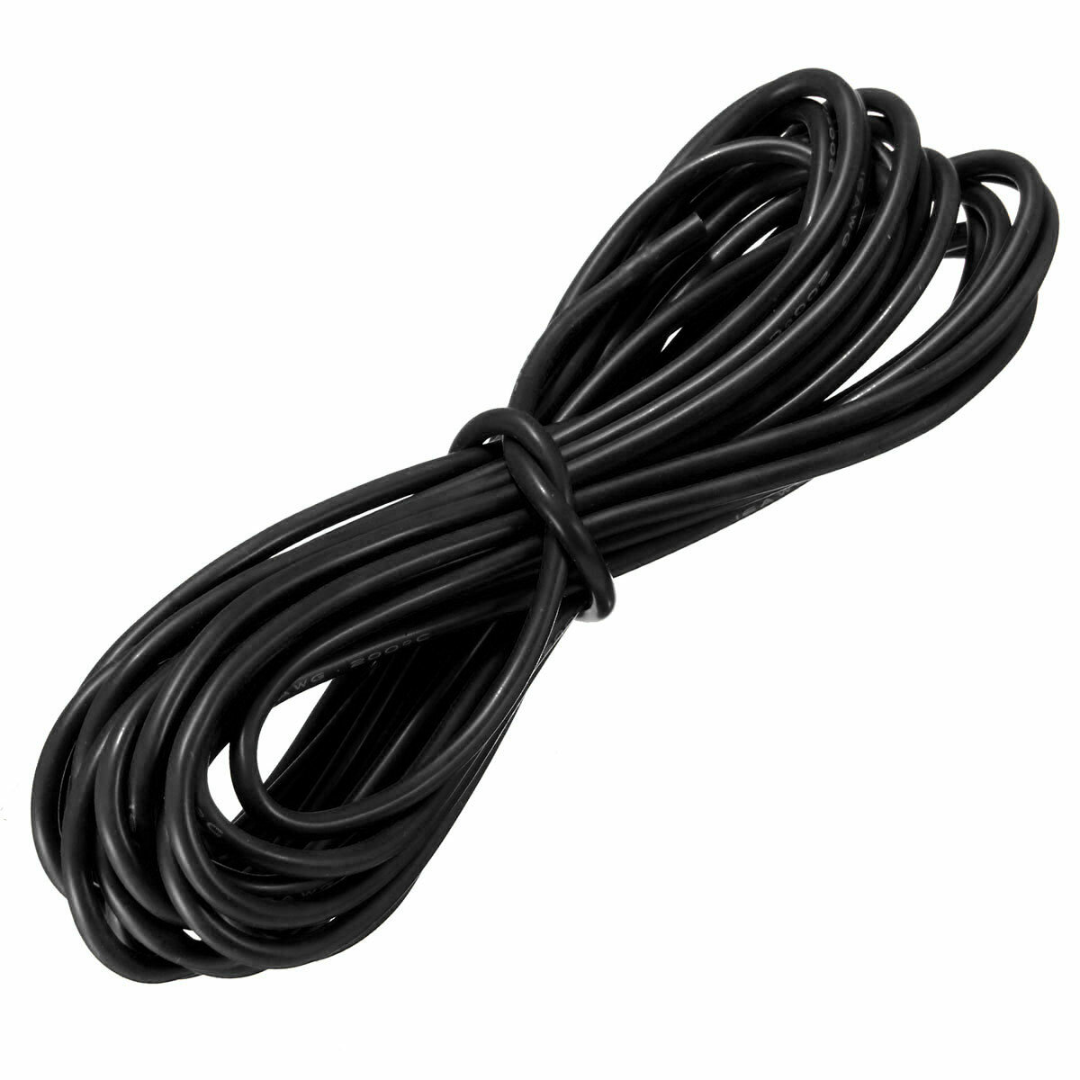 DANIU 5 Meter Black Silicone Wire Cable 10/12/14/16/18/20/22AWG Flexible Cable CO