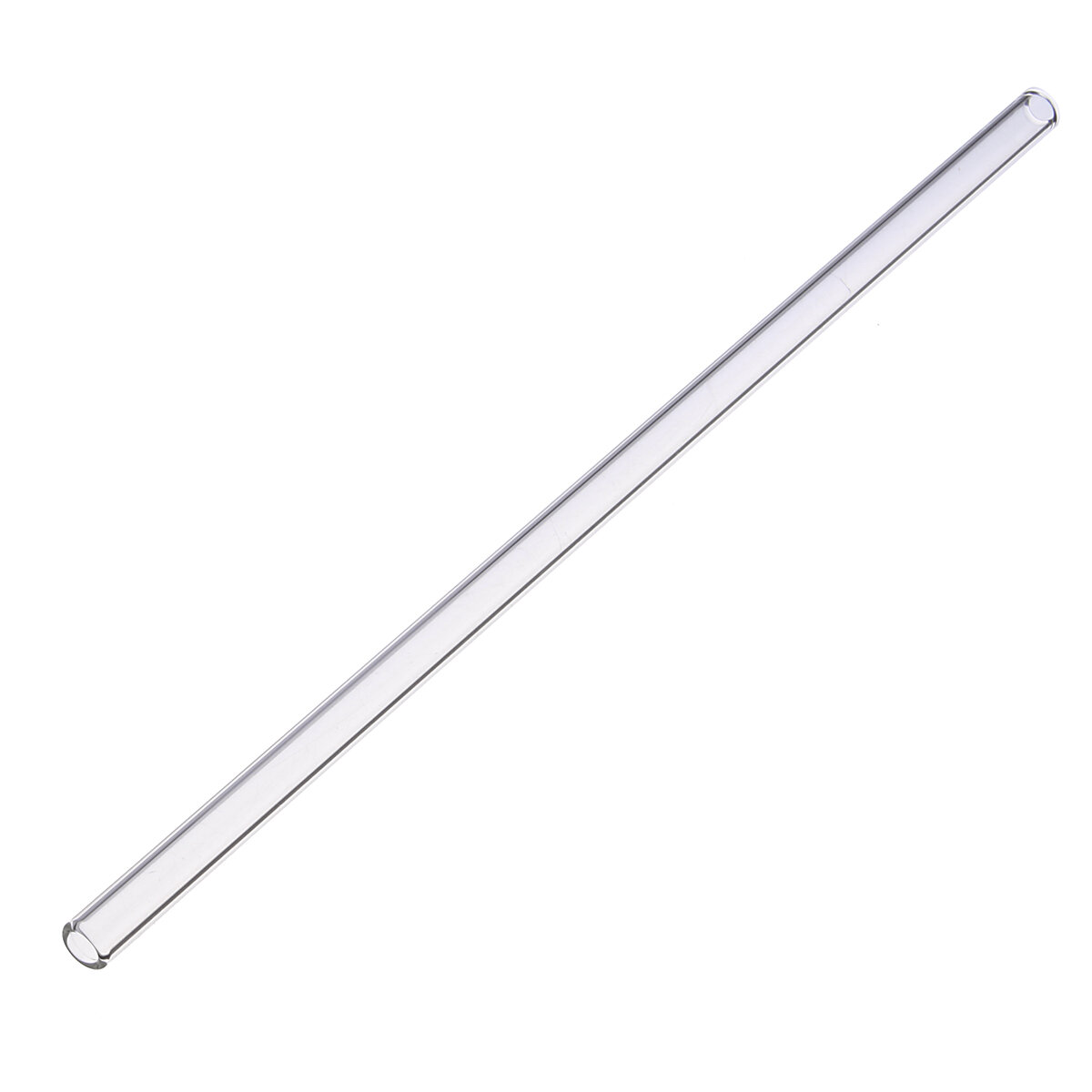 Reusable Wedding Birthday Party Clear Glass Drinking Straws Thick Straw