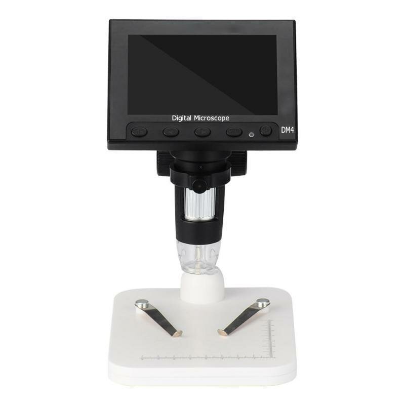 1000 x 2.0MP Magnifier USB Digital Electronic Microscope 4.3 Inch LCD Display COD