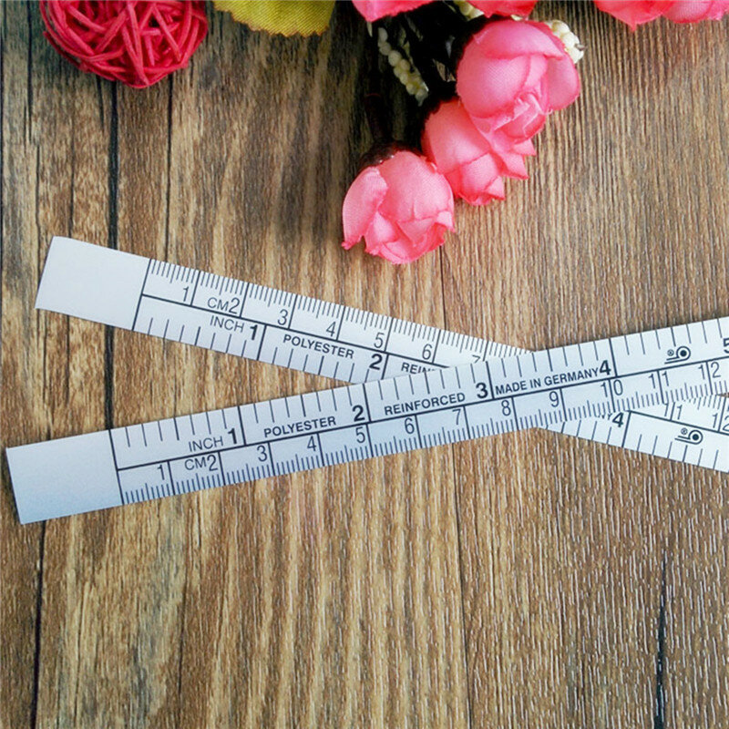 150cm Vinyl Silver Self Adhesive Measuring Tape Ruler Sticker For Sewing Machine