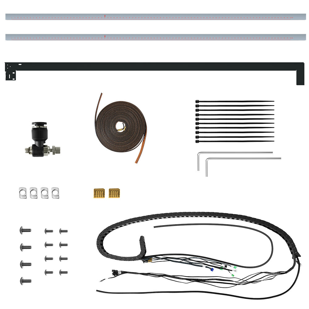 TWOTREES TS2 Laser Engraving Size 780x450mm Extension Kit Laser Engraving Machine Upgrade Kit DIY Extension Kit Aluminum Frame