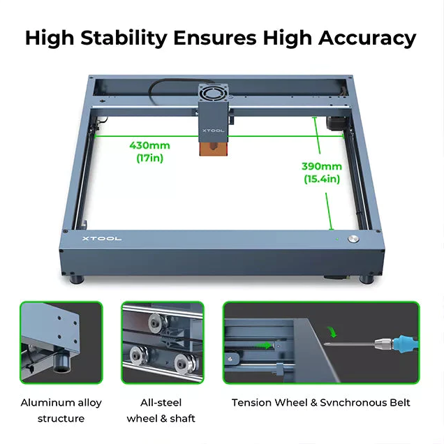 xTool D1 Pro 10W/20W Higher Accuracy Diode DIY Laser Engraving & Cutting Machine