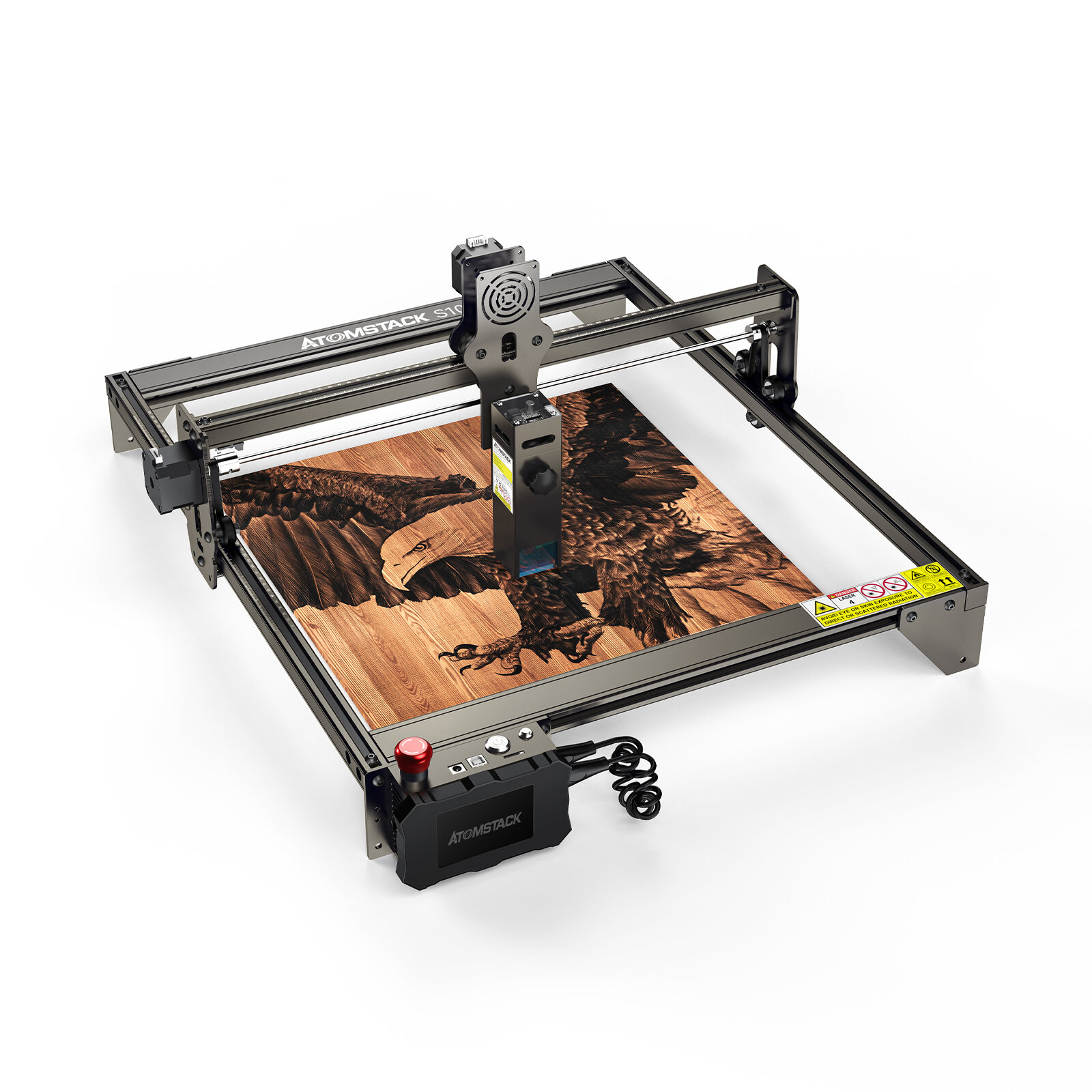 [EU/US Direct] ATOMSTACK S10 PRO Laser Engraver 10W Output Power DIY Cutting Machine Support Offline Engraving