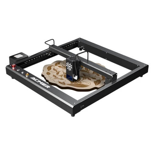 ACMER P2 20W Laser Engraver Fixed FocusEngraving at 30000mm/minUltra-silent Auto Air Assist No DIY No Installation