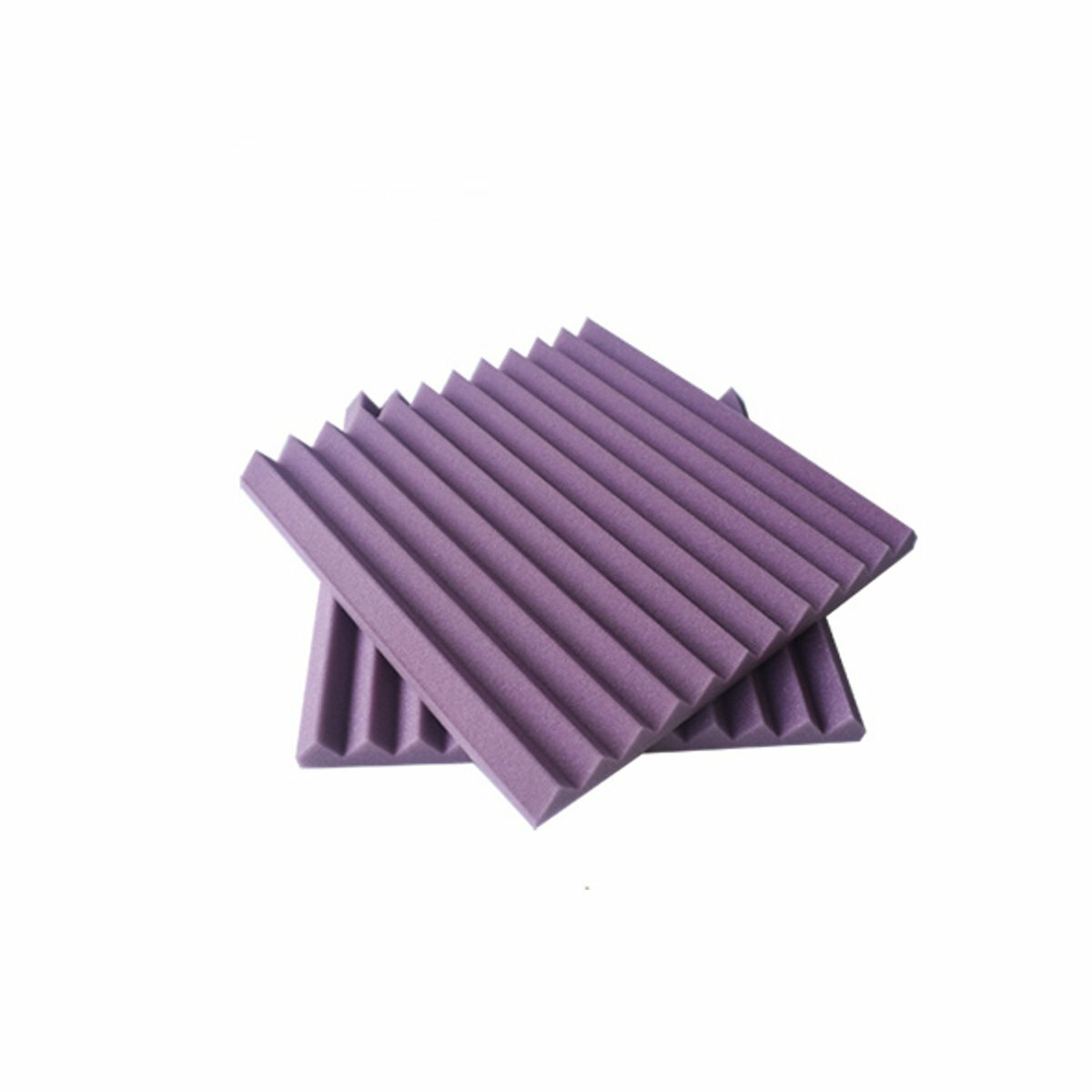 6PCS Acoustic Foam Panel Sound Stop Absorption Sponge Studio KTV Home 25x25x3cm C