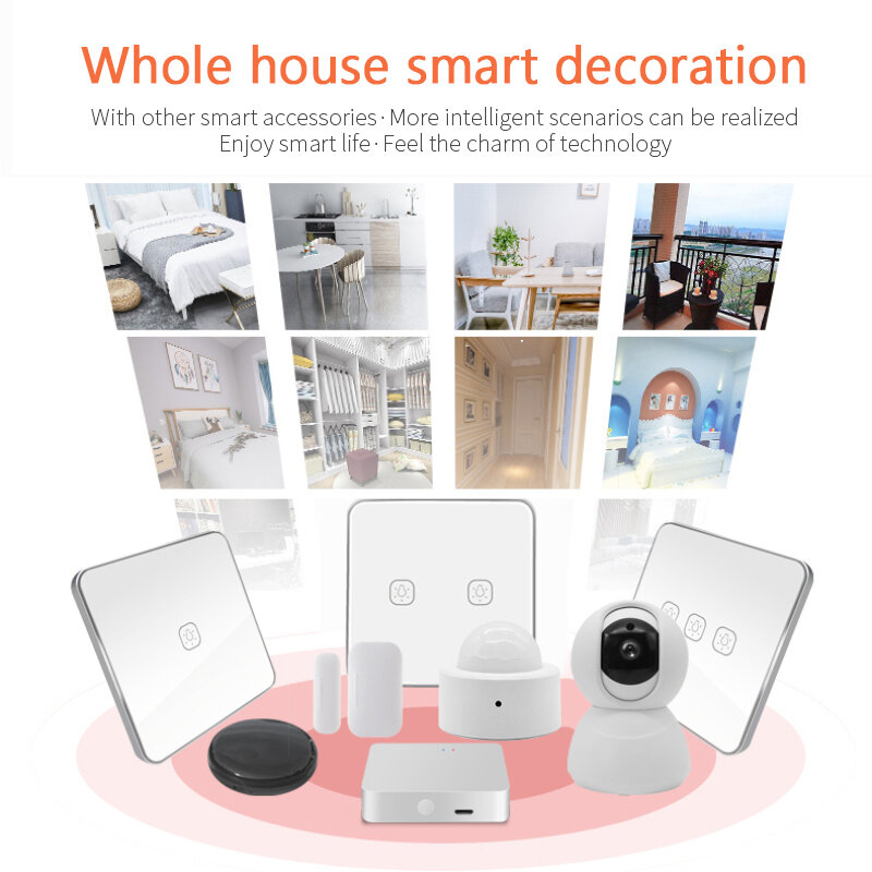 Tuya Zigbe Human Motion Sensor Smart Home PIR Motion Sensor Detector Home Security Smart Life Works with Alexa Google Home