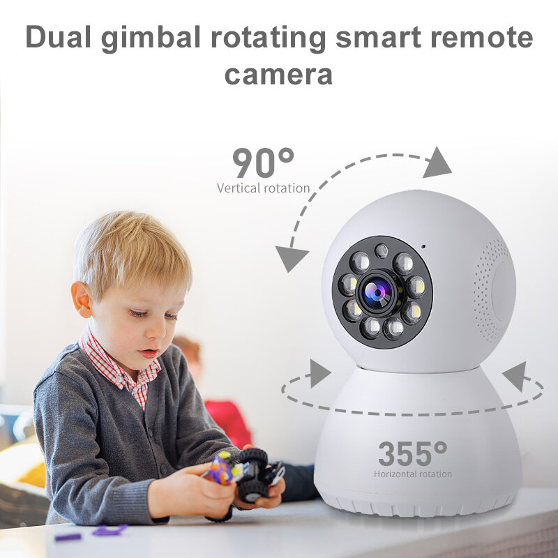 A15 1080P PTZ Surveillance Camera Infrared Night Vision Motion Detection Two-way Intercom APP Remote Control Outdoors IP Securit