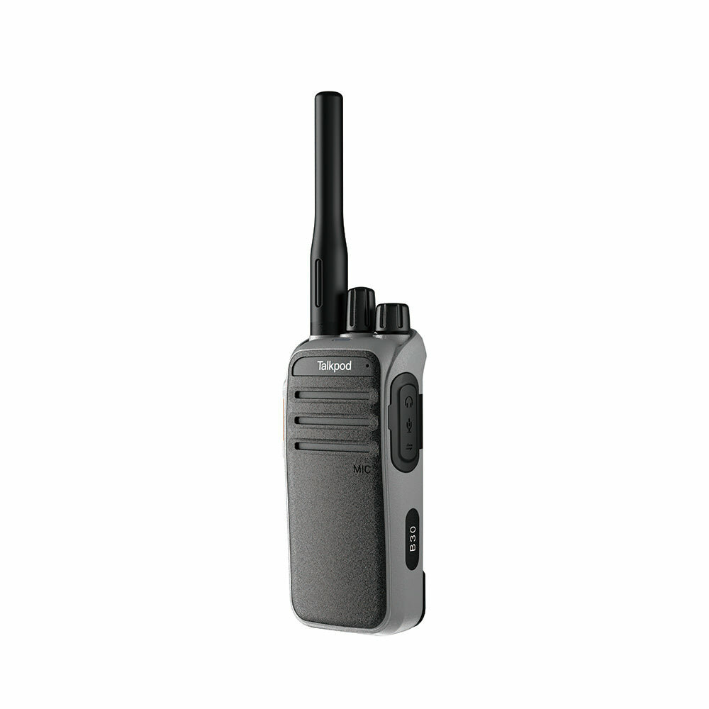 Talkpod B30-M1-A2-U3 446MHz Walkie Talkie Long Range 16 Channels SOS 2000mAh IP54 Waterproof Outdoors Handheld Portable Two-way