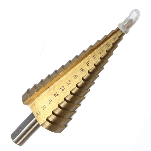 DANIU 3Pcs HSS 4-12 20 32mm High Quality Steel Step Drill Bit Hole Cutter COD