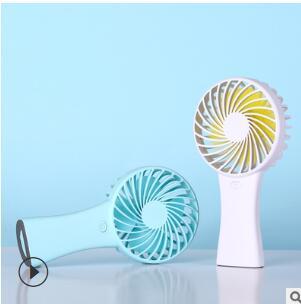 Portable Cooling Fan Mini Usb Charging Fan Mute Strong Wind Handheld Fan COD