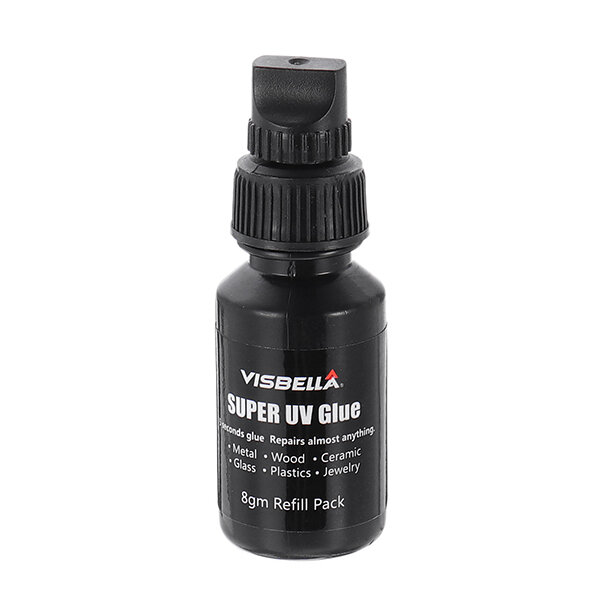 Visbella Universal 5 Seconds Fix UV Light Glue Plastic Welding Glue Quickly Seal and Repair