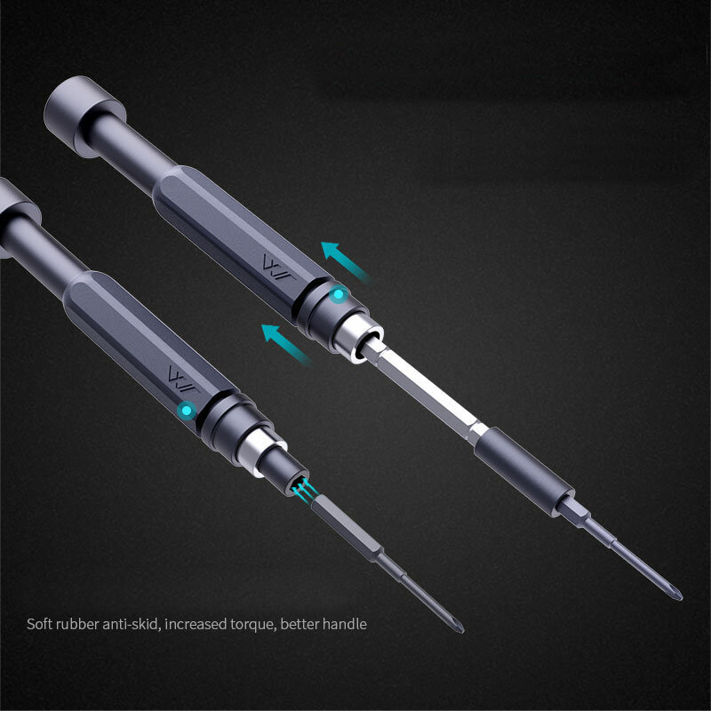 JIMI® JM-GNT60 60 In 1 Magnetic Screwdriver Household DIY Precision Screw Driver Repair Tools Press Design Toolkit