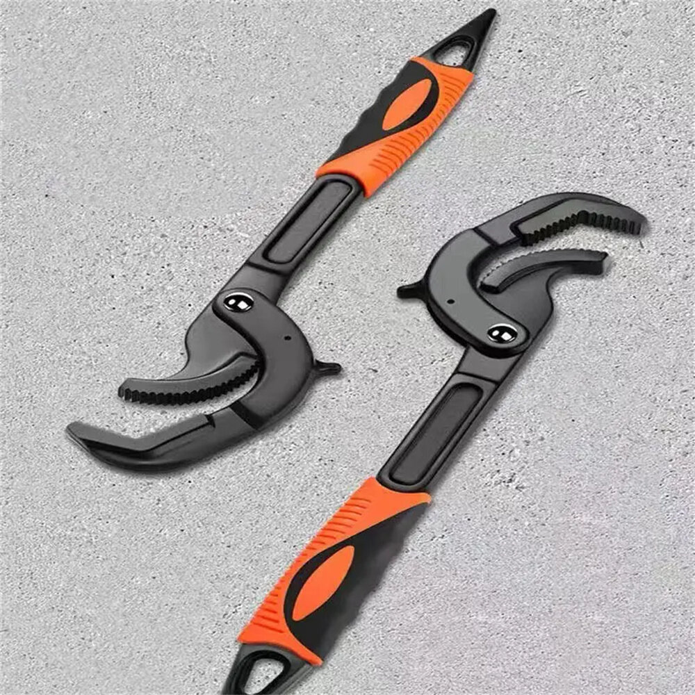 Multifunctional Quick-Opening Universal Wrench Robust Self-Tightening Design Perfect for All DIY and Professional Plumbing Needs