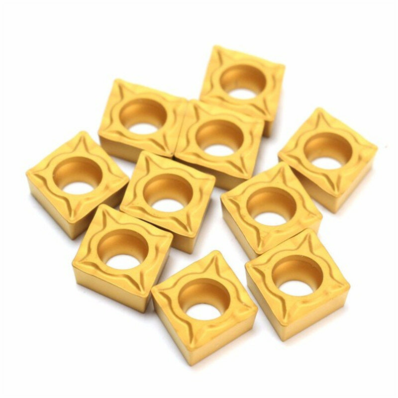 Drillpro CT-12 50pcs Carbide Inserts with 7pcs 12mm Shank Lathe Turning Tool Holder DCMT070204 CCMT060204 MGMN200