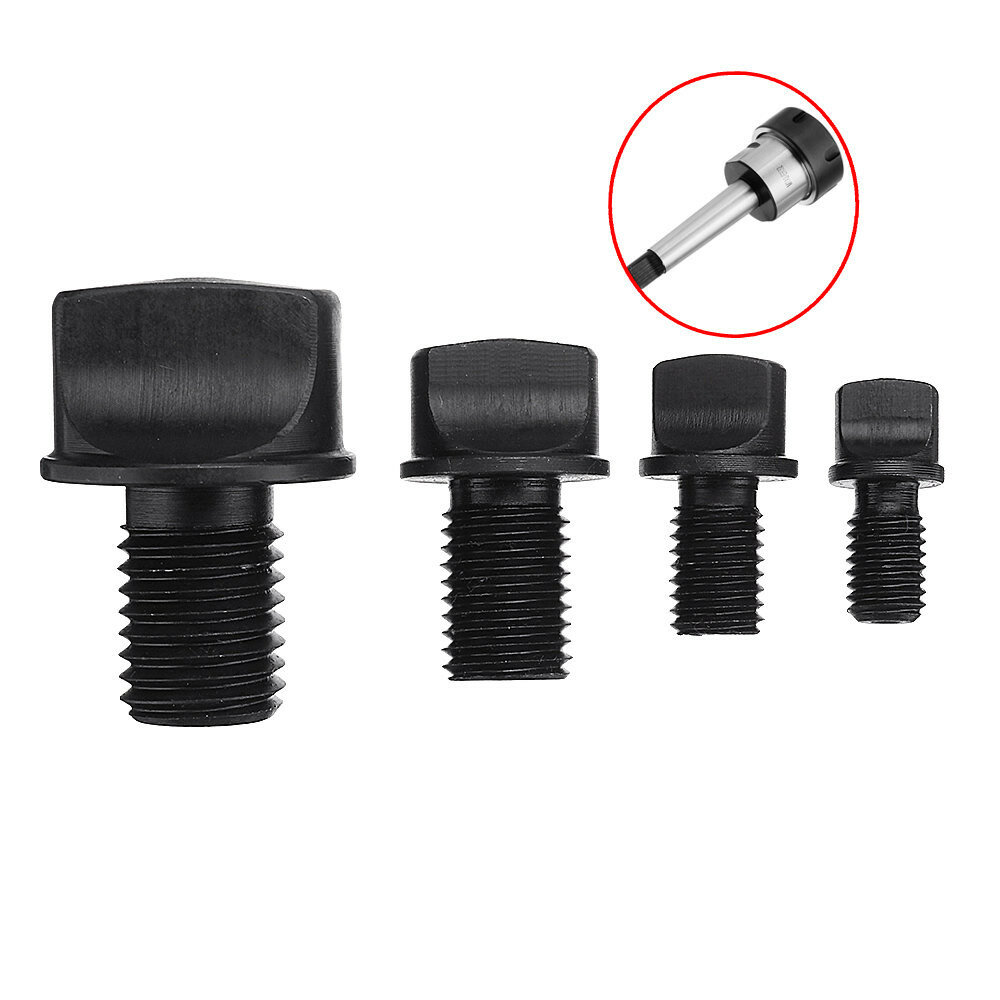 Machifit Morse Taper Tool Holder Screw M10-M20 Flat Tail Screw Bolt Puller Bolt for MT2 MT3 MS4