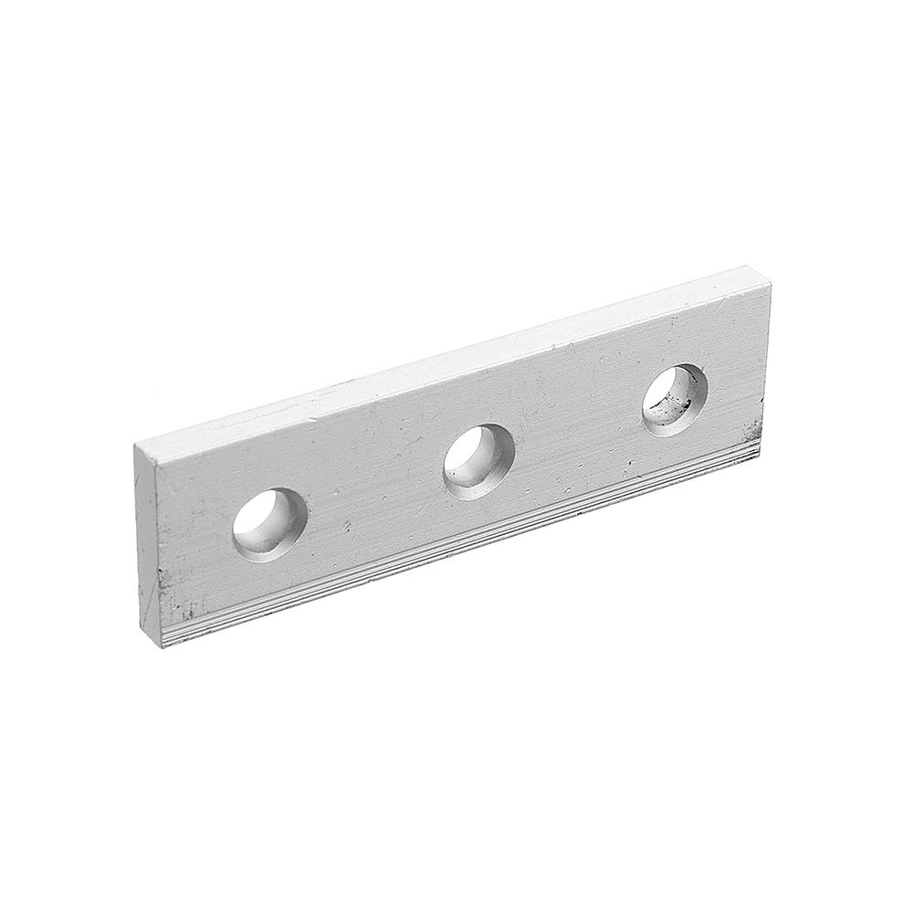 Machifit Aluminum Alloy 3 Hole Joining Strip Plate for CNC Router 2020 V-Slot T-Slot Aluminum Extrusions Profiles