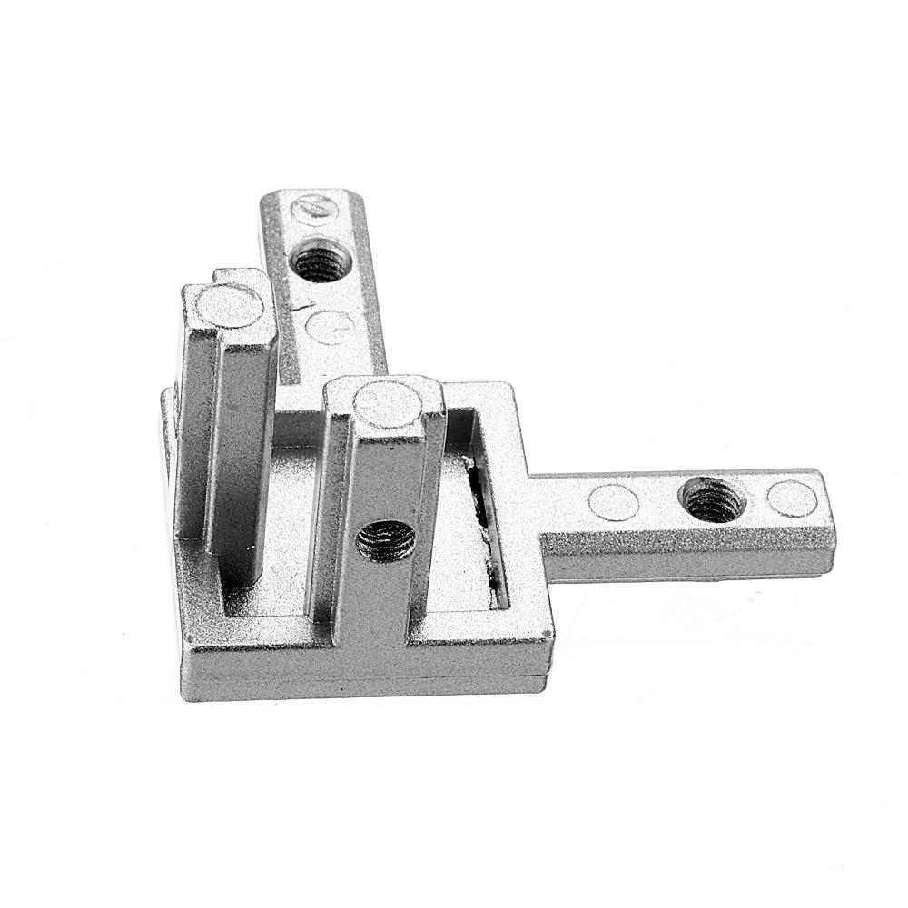 Machifit 3 Way Inside Corner Connector Joint T Slot 90 Degree Bracket for 3030 Series Aluminum Extrusions