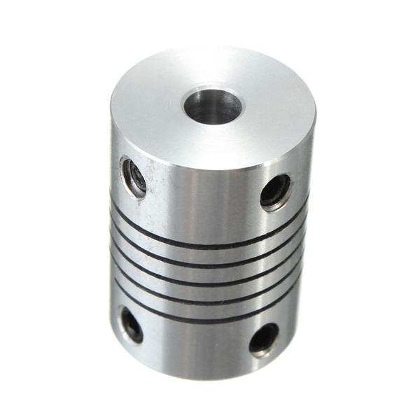 Flexible Shaft Coupling OD18mmx25mm CNC Stepper Motor Coupler Connector 6.35 To 8mm