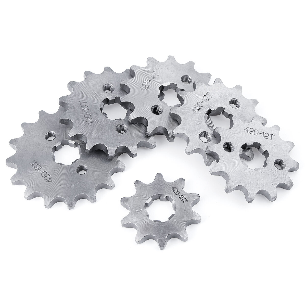 420 10/12/13/14/15/16 Tooth Front Sprocket 17mm For 70cc 110cc 125cc Pit Dirt Bike Replacement Accessories