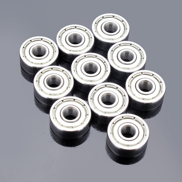 10pcs 4x13x5mm Steel Sealed Shielded Deep Groove Ball Bearing 624zz COD