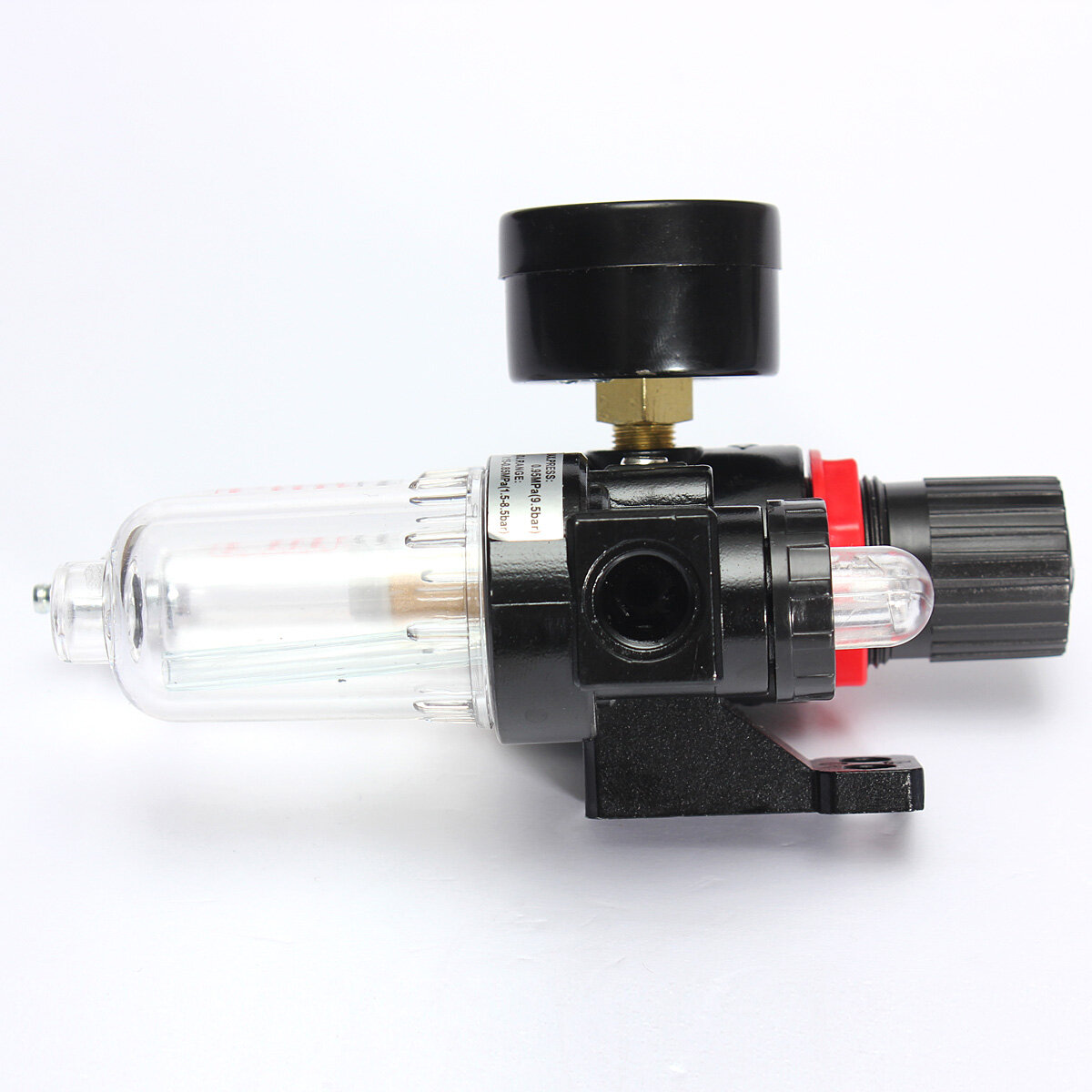 1/4 Inch Air Pressure Regulator Water Separator Trap Filter Airbrush Compressor C