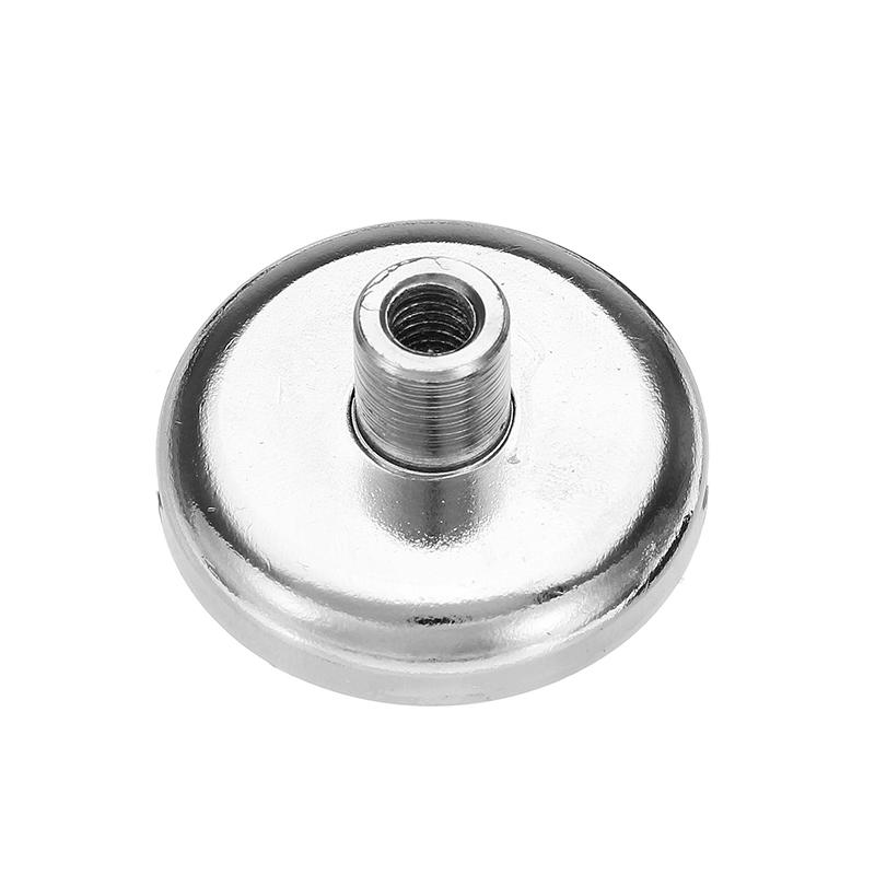 Effetool 36x48mm 50kg Neodymium Recovery Magnet Metal Detector Eyebolt Circular Ring Magnet