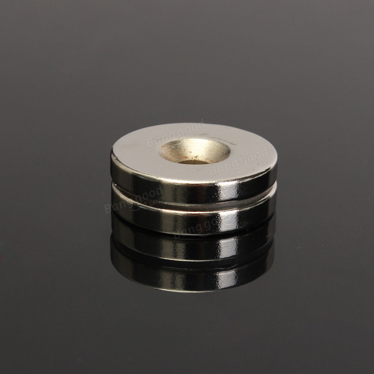 2pcs N50 30mm x 5mm Strong Round Magnets 5mm Hole Rare Earth Neodymium Magnets