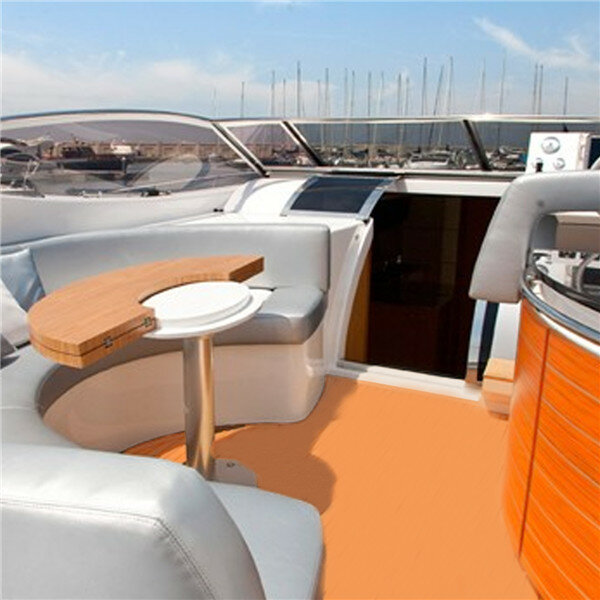 1200mmx2000x6mm EVA Foam Sheet Orange Marine Flooring Teak Boat Yacht Decking Sheet