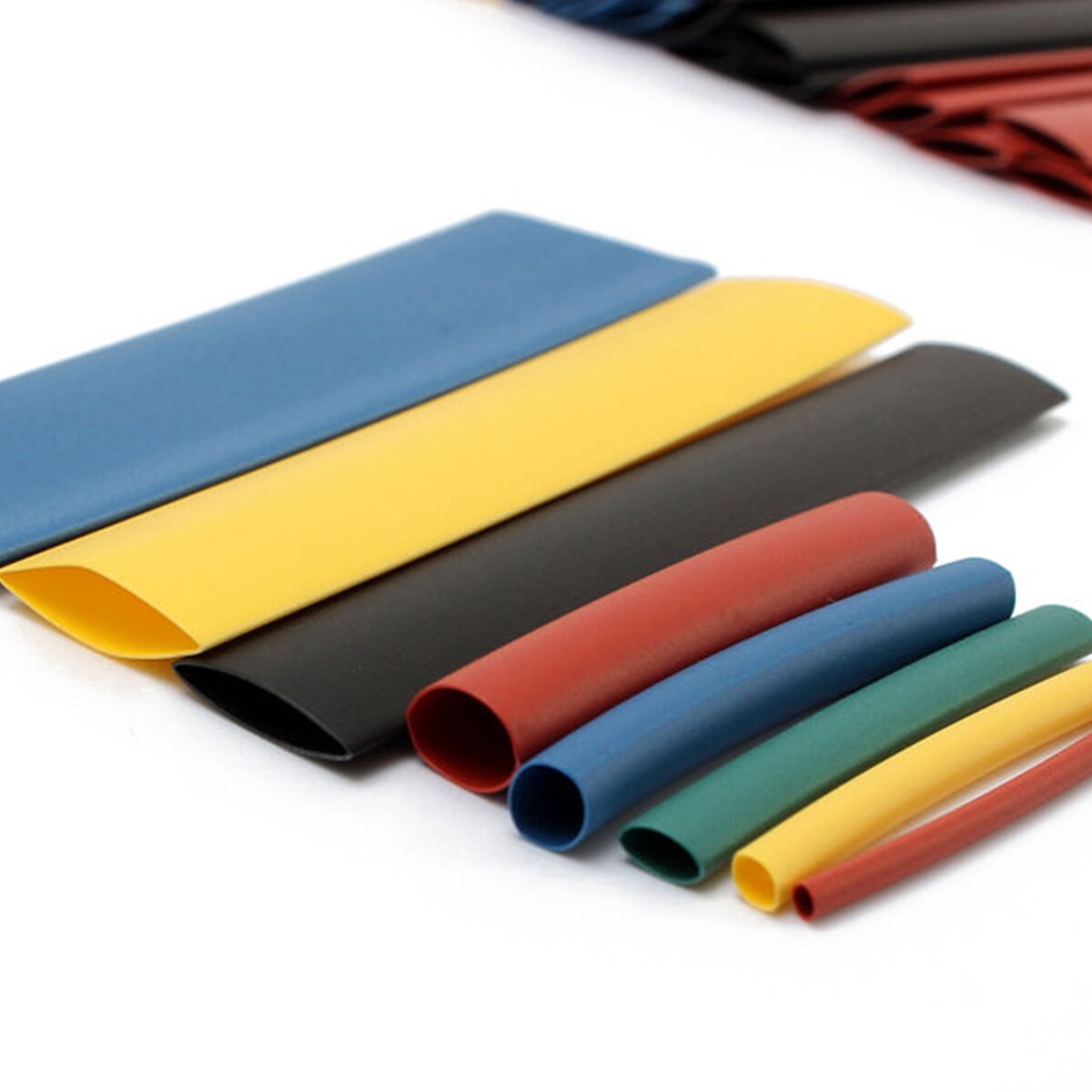 Soloop 328PCS 2:1 Polyolefin Halogen-Free Heat Shrink Tube Sleeving 5 Color 8 Size