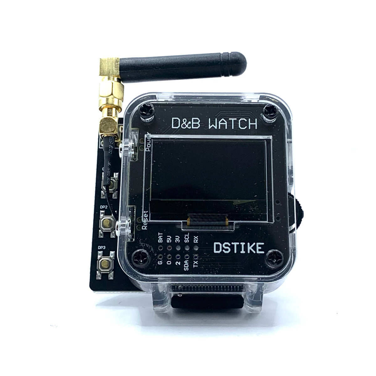 DSTIKE V4 WiFi Deauther & Bad USB Watch ESP8266 & Atmega32u4 Programmable Development Board Attack/Control/Test Tool LOT D