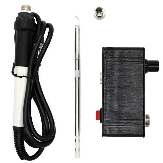 Quicko T12-942 MINI OLED Digital Soldering Station T12-907 Handle with T12-K Iron Tips Welding Tool