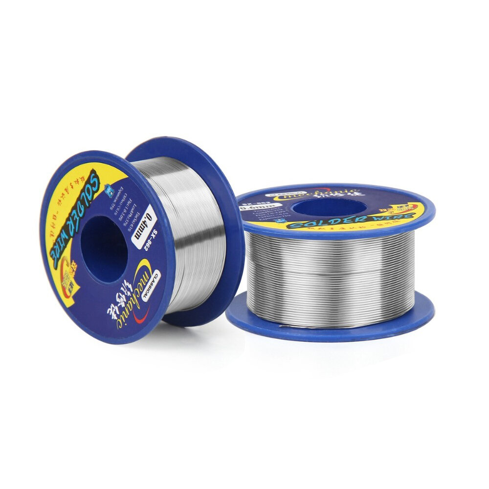 MECHANIC 60g Solder Wire 0.3/0.4/0.5/0.6/0.8/1.0/1.2mm 63/37 Rosin Core Tin Lead 183℃ Welding Flux 1.0-3.0% Iron Cable Reel