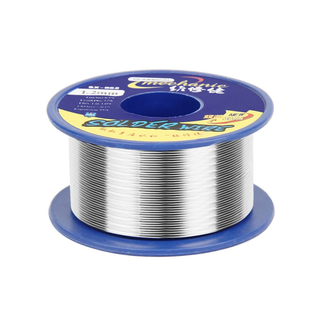 MECHANIC 60g Solder Wire 0.3/0.4/0.5/0.6/0.8/1.0/1.2mm 63/37 Rosin Core Tin Lead 183℃ Welding Flux 1.0-3.0% Iron Cable Reel