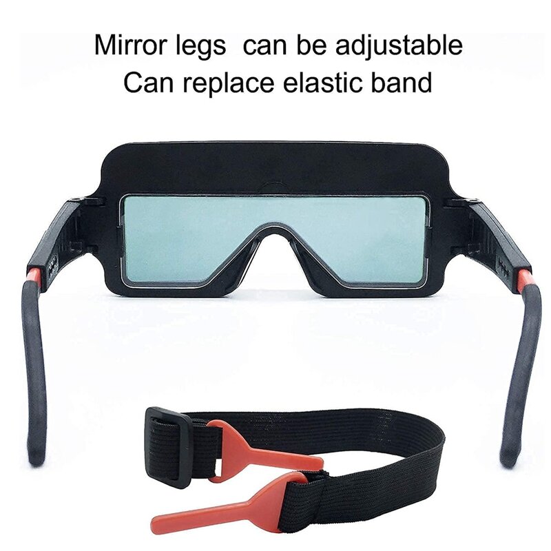 Automatic Darkening Dimming Welding Glasses Anti-glare Argon Arc Welding Glasses Welder Eye Protection Goggles Tools