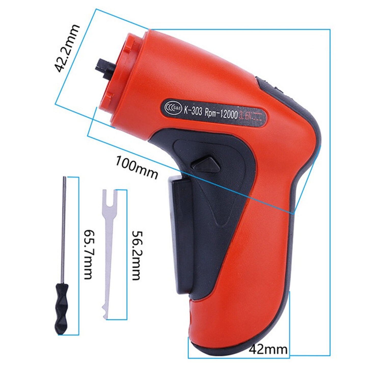 26PCS Electric Auto Pick Gun Lithium-Ion Battery User-Friendly High-Speed Cylinder Lock Opening Includes Charger Picks and Bag P