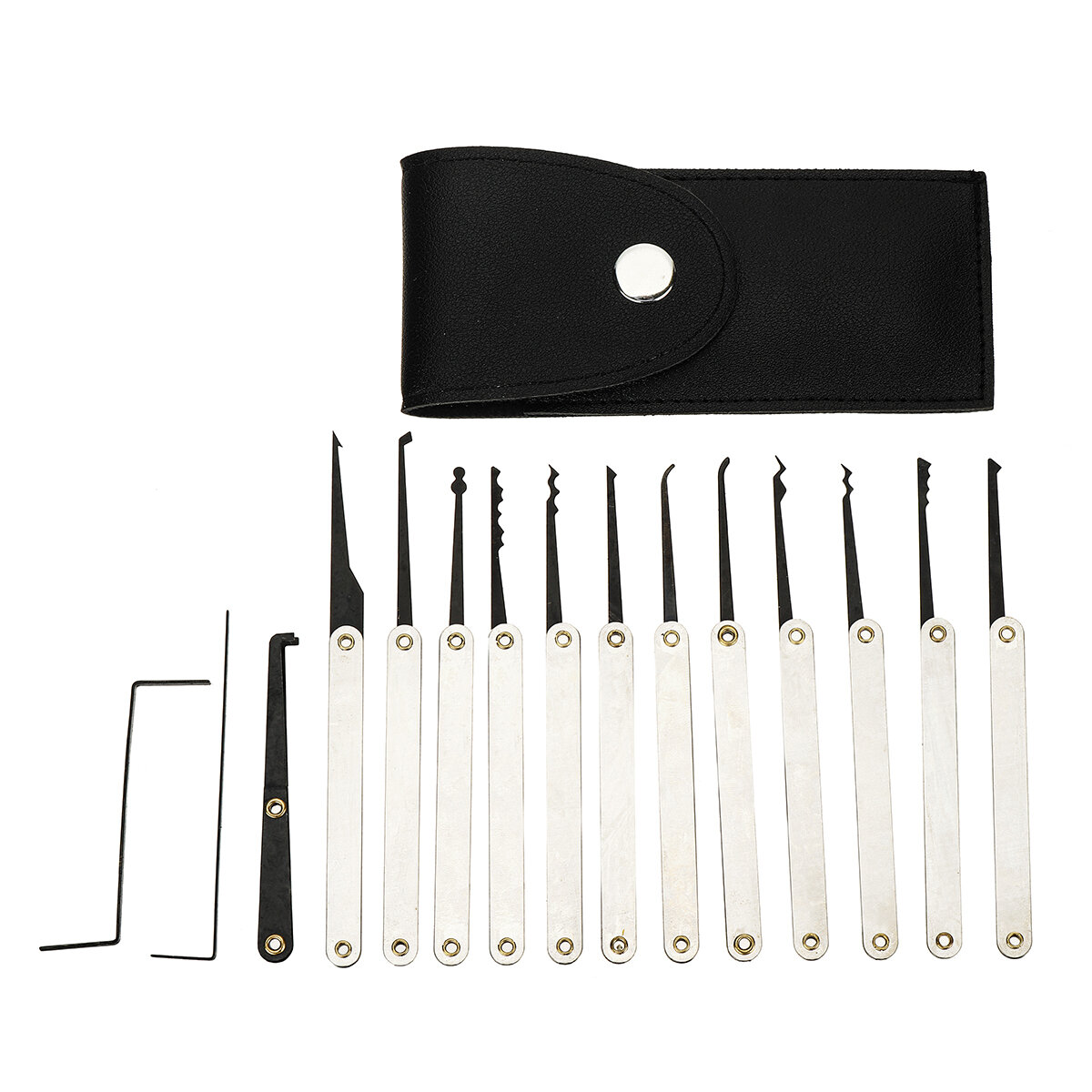 37PCS Stainless Steel Portable Card Tool Unlocking Gun Unlocking Tool Set COD