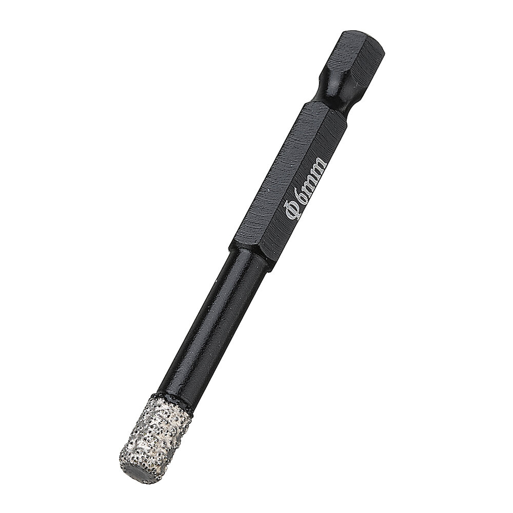 Drillpro 6-14mm Vaccum Brazed Diamond Dry Drill Bits Hole Saw Cutter for Granite Marble Ceramic Tile Glass