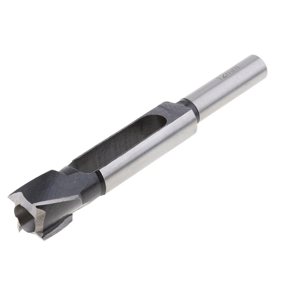 12mm Woodworking Drill Bit 13mm Shank Carbon Steel Tapered Snug Plug Cutter COD