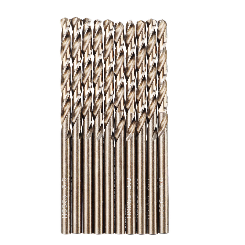 Drillpro 99Pcs M35 Cobalt Drill Bit Set 1.5-10mm HSS-Co Jobber Length Twist Drill Bits For Stainless Steel Wood Metal Drilling