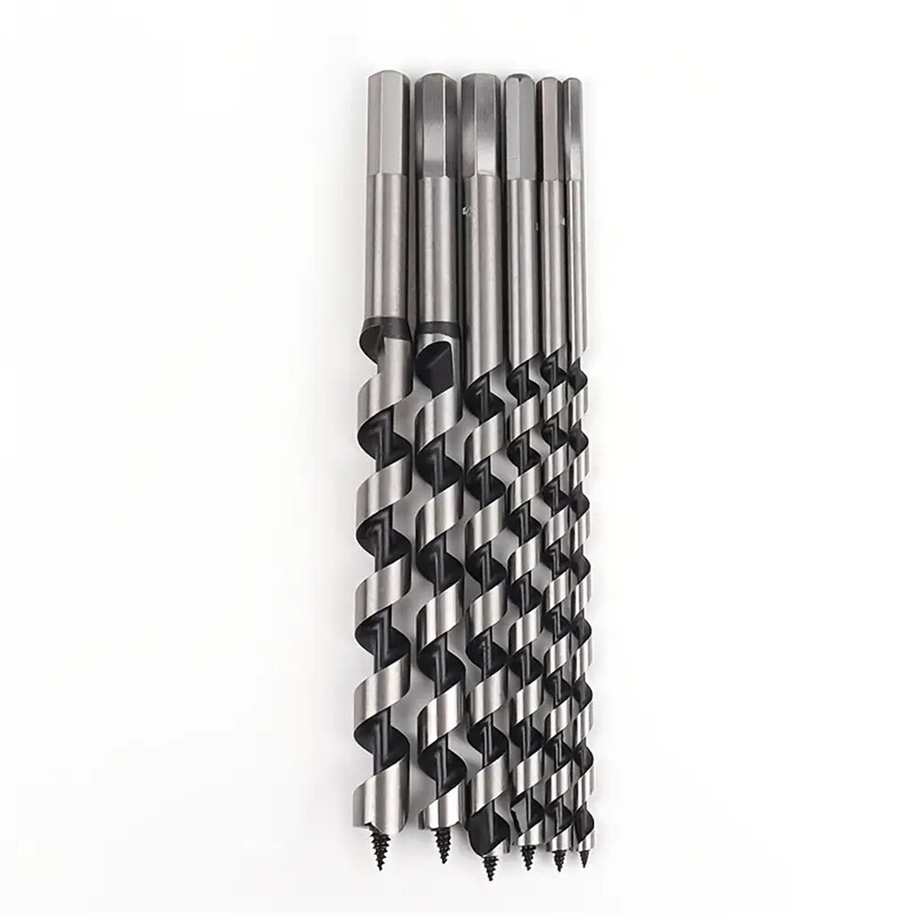 6PCS Twist Wood Drill Bit 6-16mm Woodworking Center Drill Bit Set For Woodworking Tools