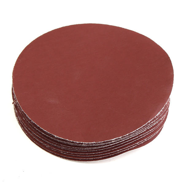 10pcs 4 Inch 1000 Grit Sandpaper with Backer Pad and Drill Adapter COD